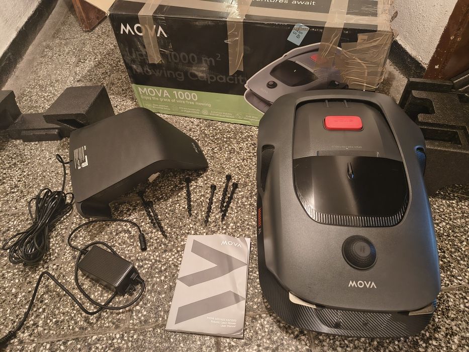 Комплект MOVA 600,Kit роботизирана косачка за трева безжична 3D мостре