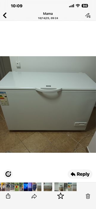 Lada frigorifica , zanussi, 400 l