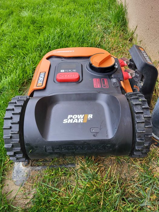 Косачка робот WORX смарт WIFI с ГАРАНЦИЯ и комплект нова жица