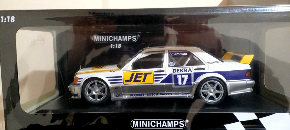 Mercedes 190 E 2.5 -16 Evo 1  1:18  MINICHAMPS