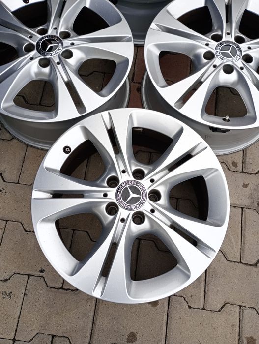 4 jante 5x112 R17 originale Mercedes C-class V250, vito viano