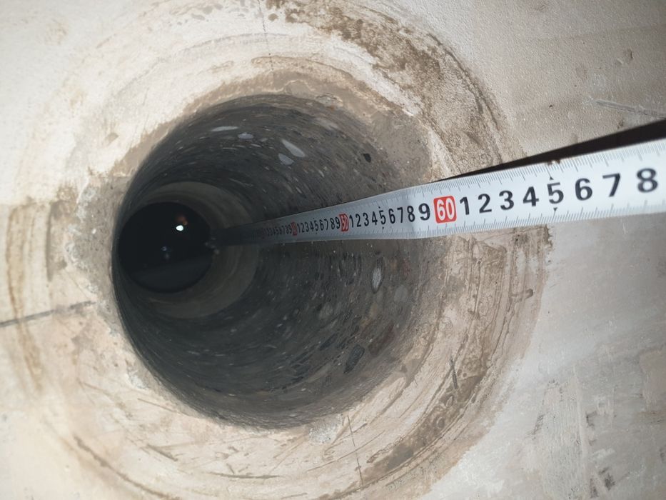 Gaura centrala canalizare hota aerisire beton caramida bca