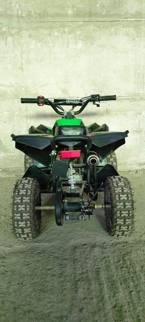 Mini Atv Quad adus din Germania pentru copii cu motor pe benzina  50cc