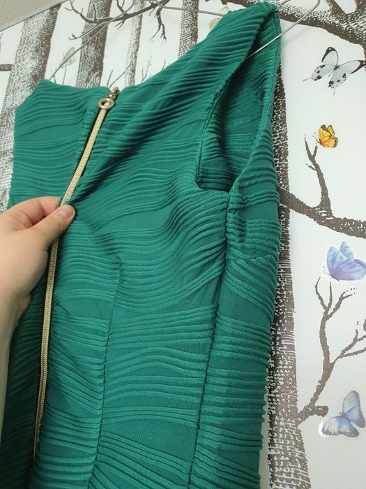 Rochie verde smarald M