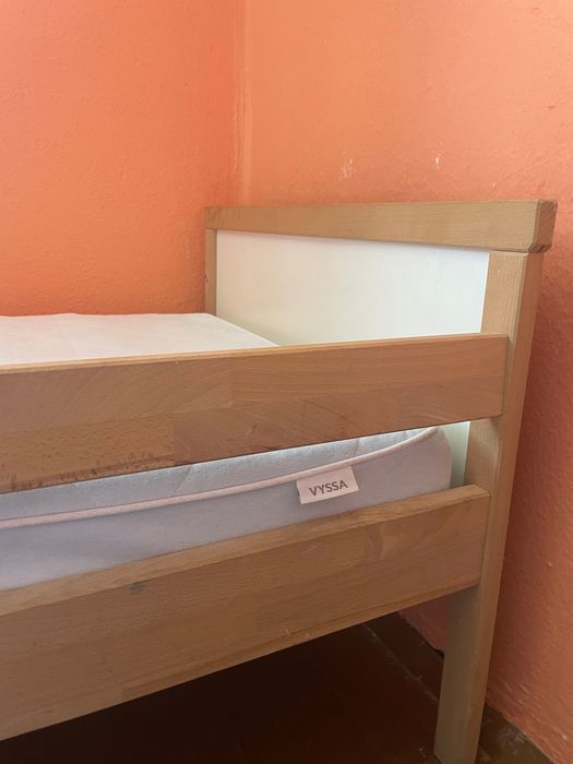 Детко легло + матрак IKEA (3-9 години)