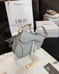 Poseta Dior Saddle - 25cm/piele naturalafull box