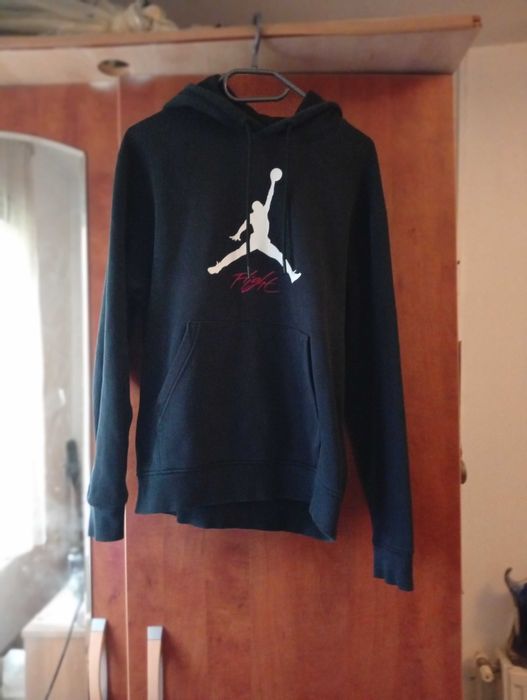 JORDAN Flight Hanorac cu gluga barbati masura S - 100% Original negru