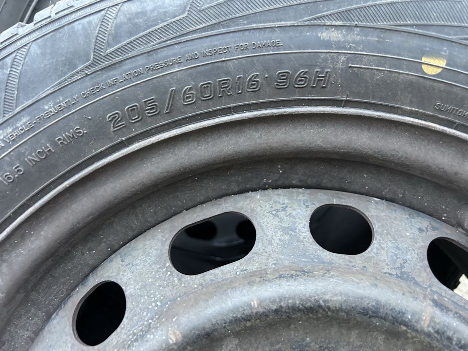 5х114,3 16 една резервна джанта със гума mazda honada nisan hundai kia