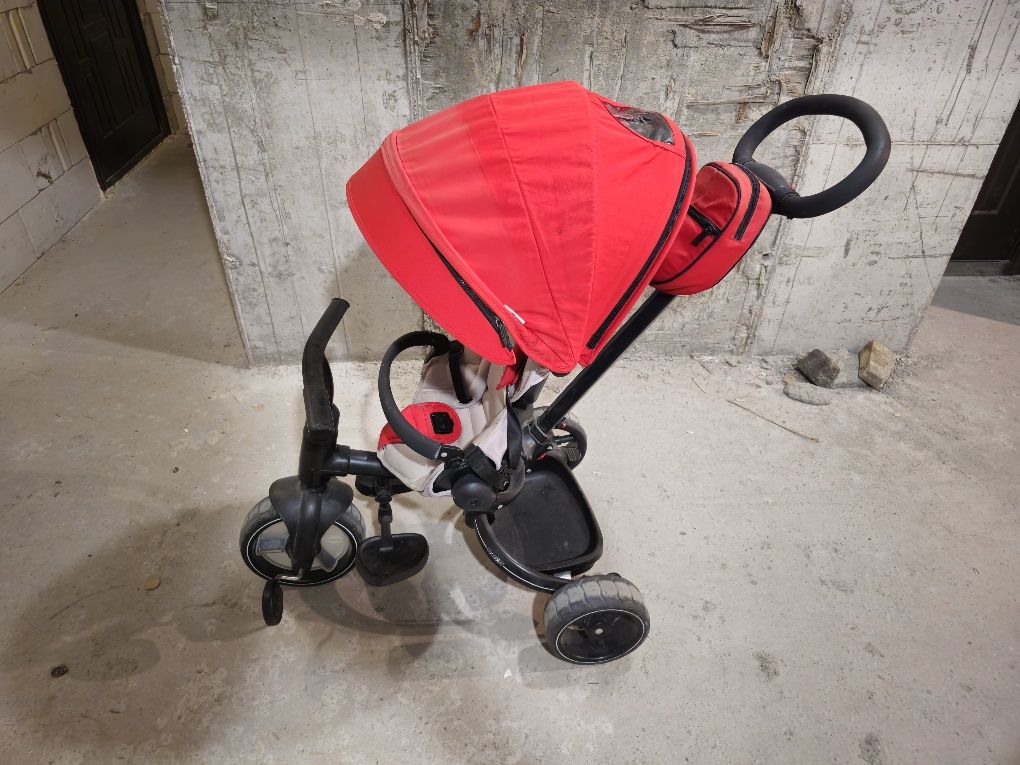 Tricicleta multifunctionala pentru copii Alto, +10 luni, Rosu, Coccoll