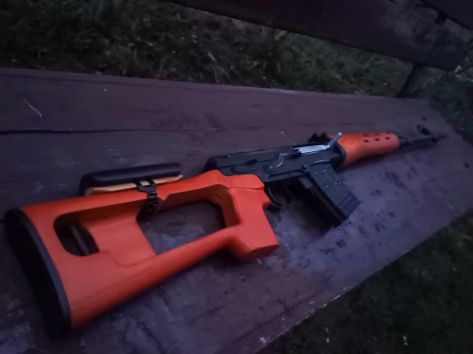 Sniper Airsoft Dragunov (SVD) – Full Metal & Lemn – 3.2 J – NOU