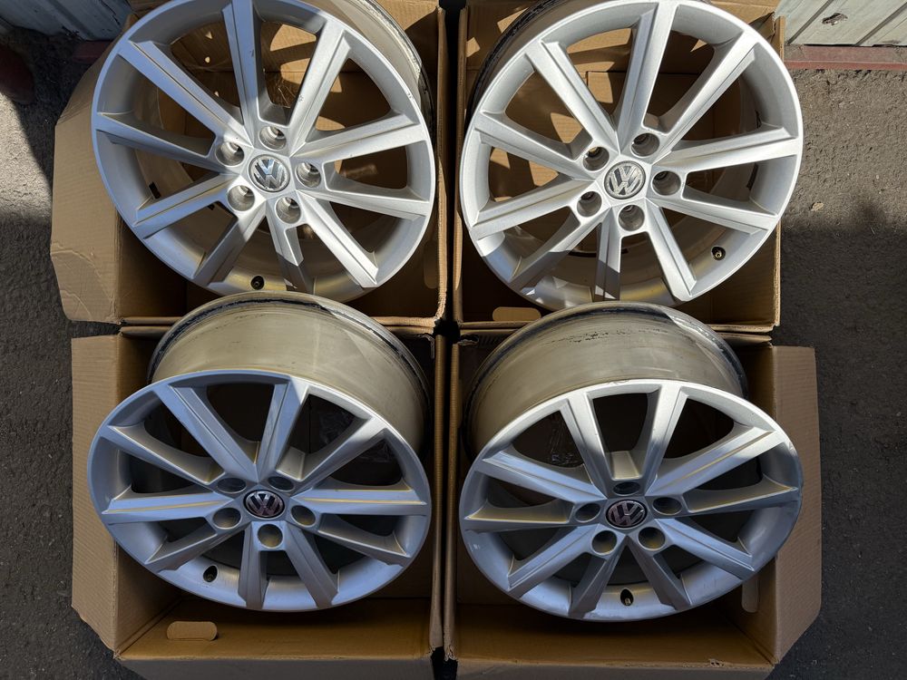 Jante aliaj originale VW PASSAT GOLF TIGUAN - 5x112 R17