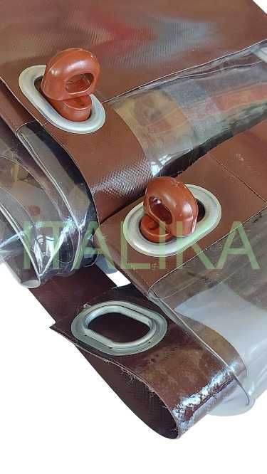 Fermoare Usi Terasa Folie Transparenta Cristal puse pe banda , ITALIKA