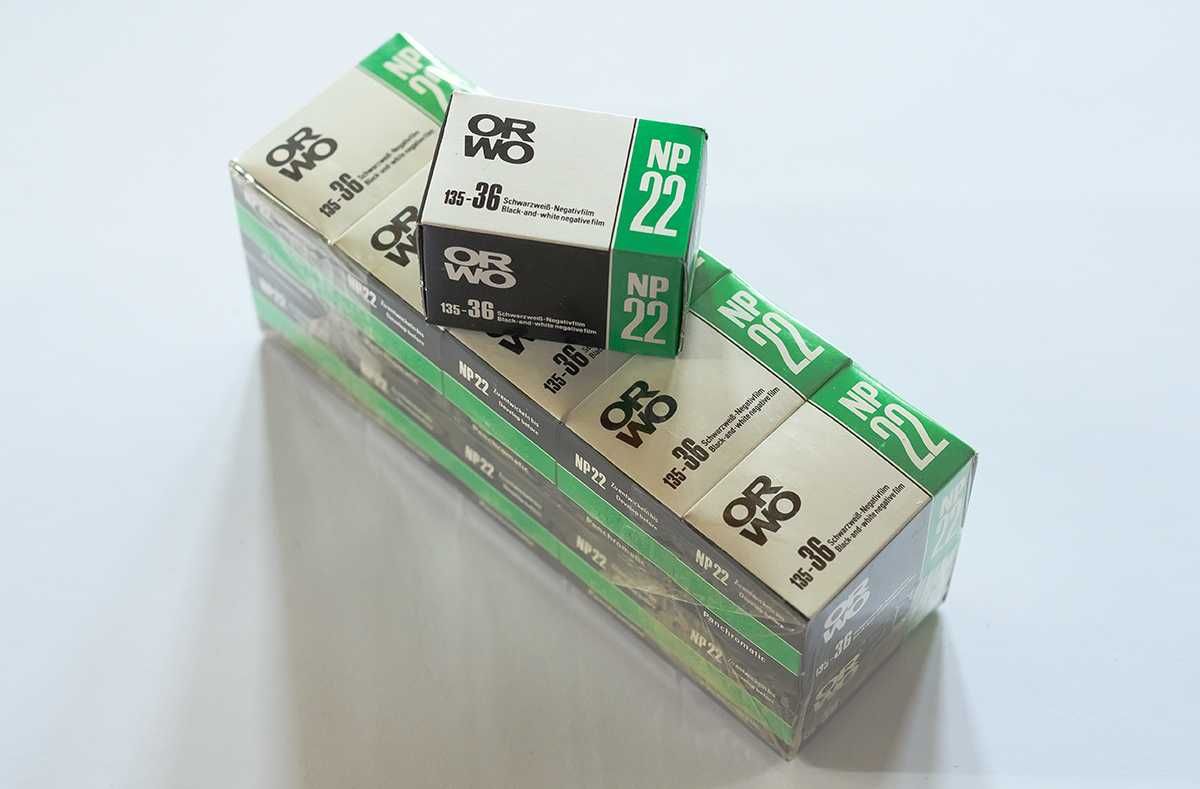 Черно бял филм 24х36 мм ORWO NP22