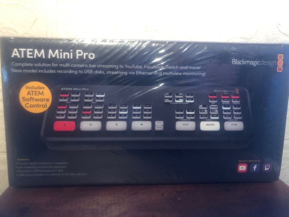 Atem mini Pro, Blackmagicdesign