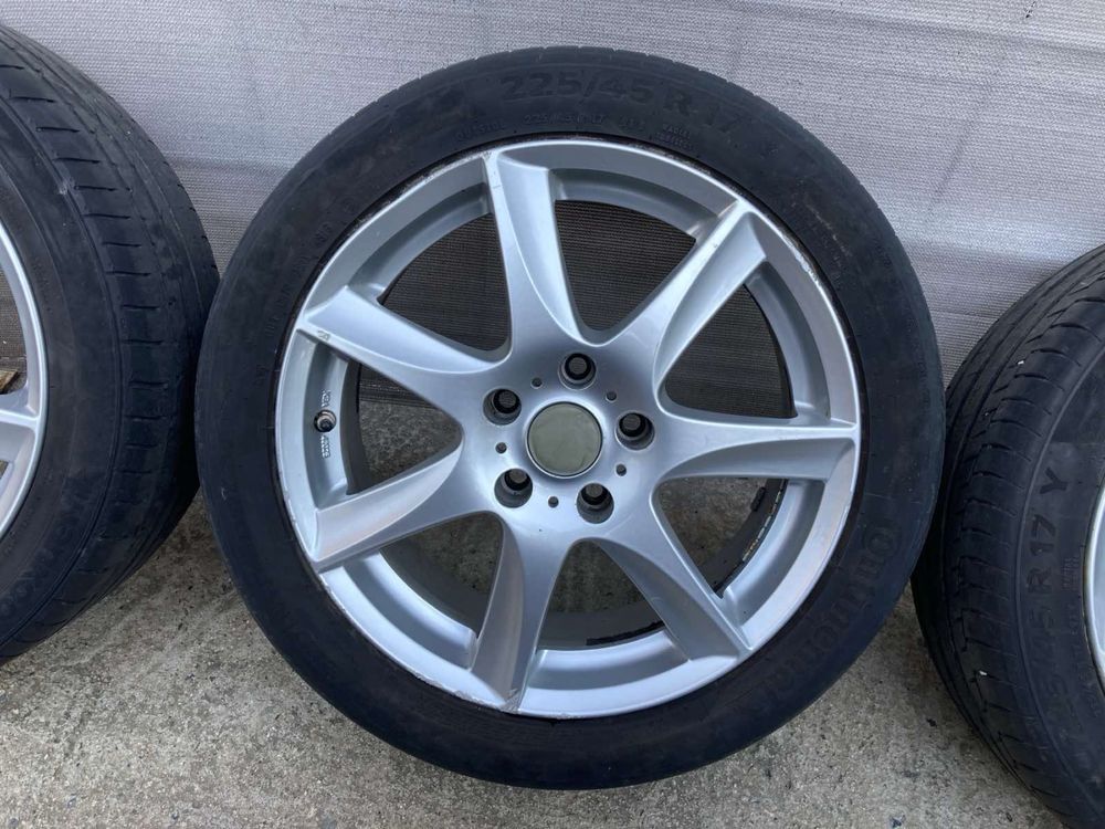4бр. Алуминиеви джанти с гуми 225/45 R17цола Kia Toyota Mazda 5x114.3