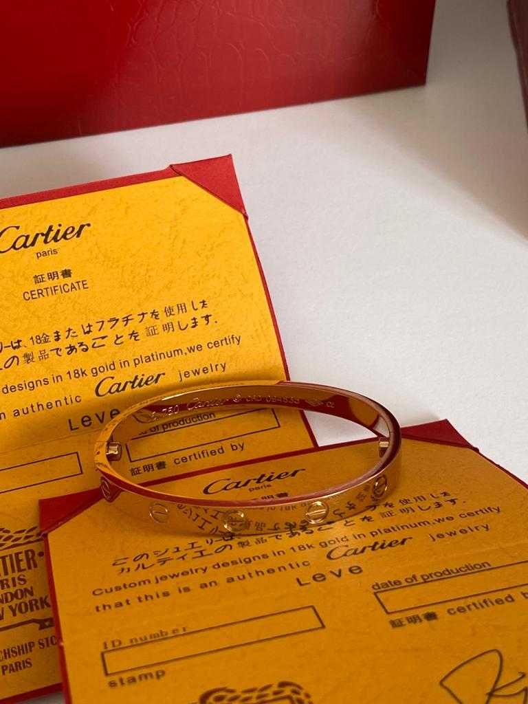 Cartier LOVE Bracelet 21 Rose Gold 750