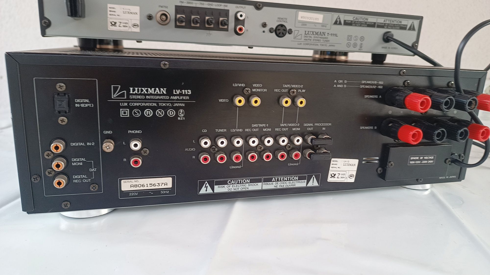 Amplificator și Tuner Luxman