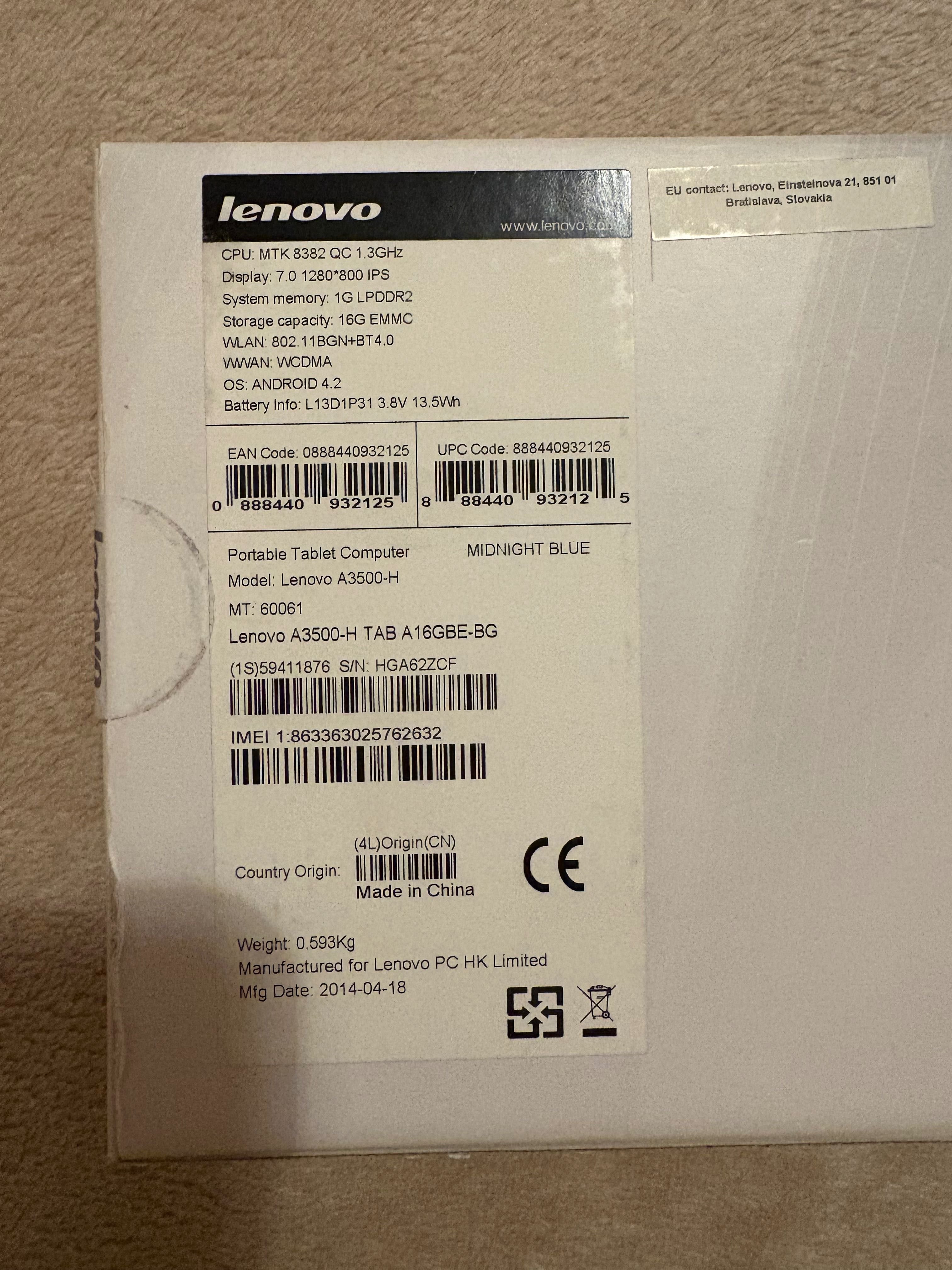 Таблет Lenovo Tab A7 за части