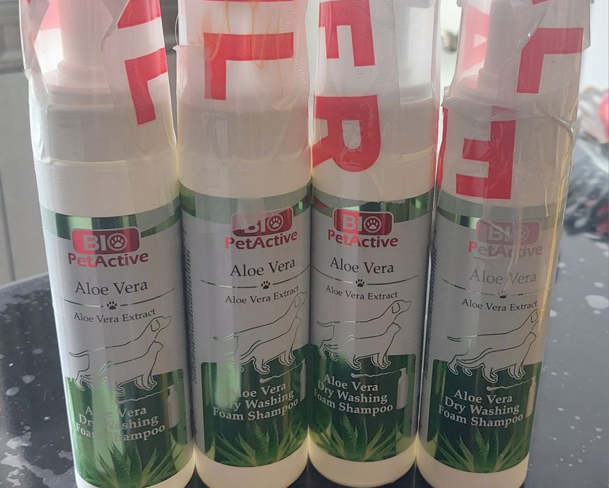 Șampon uscat cu Aloe Vera spumă 200ml
