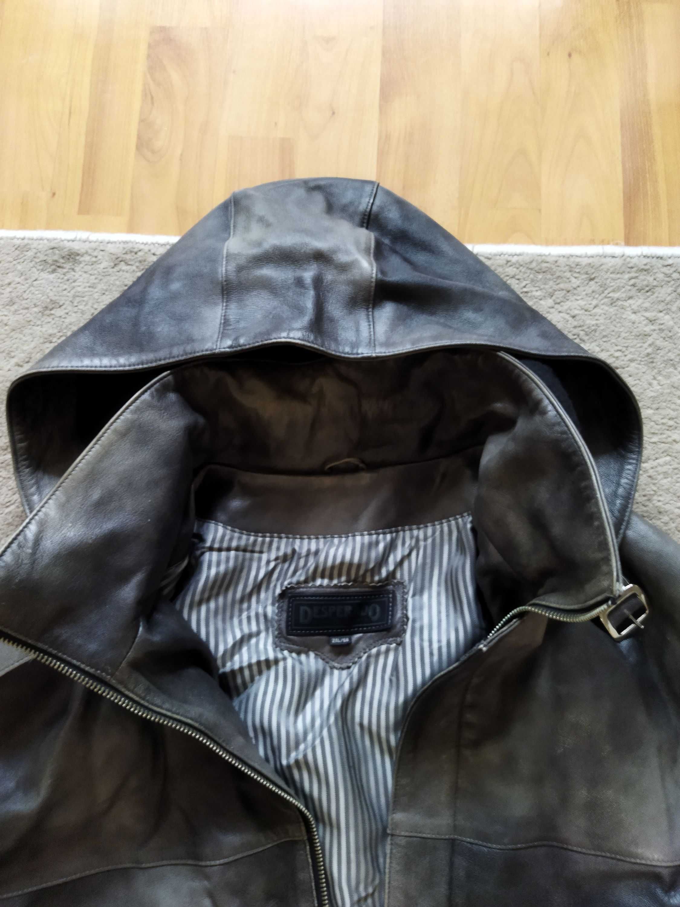 Куртка кожаная мужская Desperado (Стамбул),оригинал,р-р 52