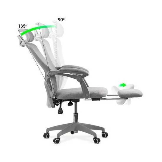 Scaun Birou Ergonomic DHO430 Extensibil Mesh 3 culori LIVRARE GRATUITA