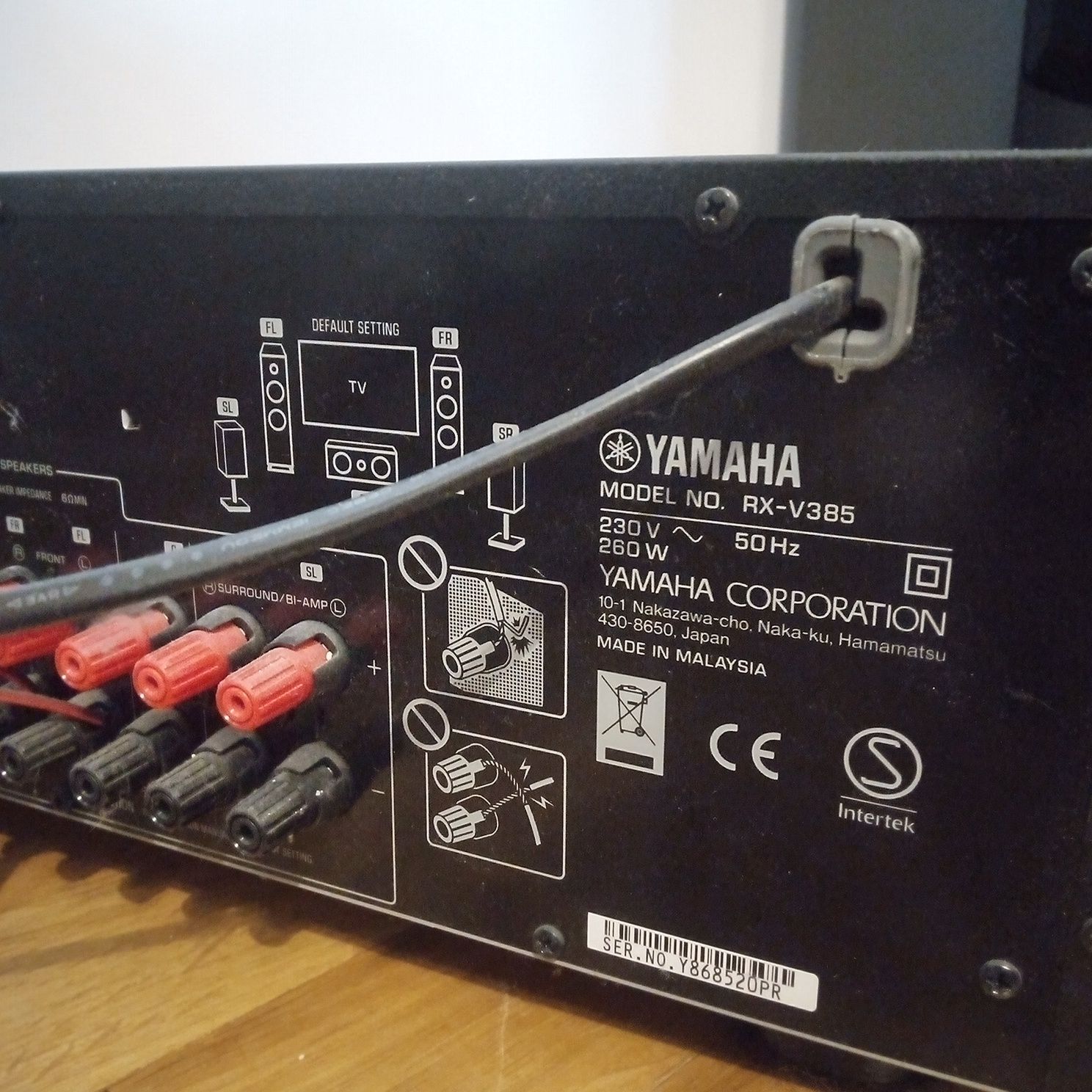 Receiver si boxe Yamaha