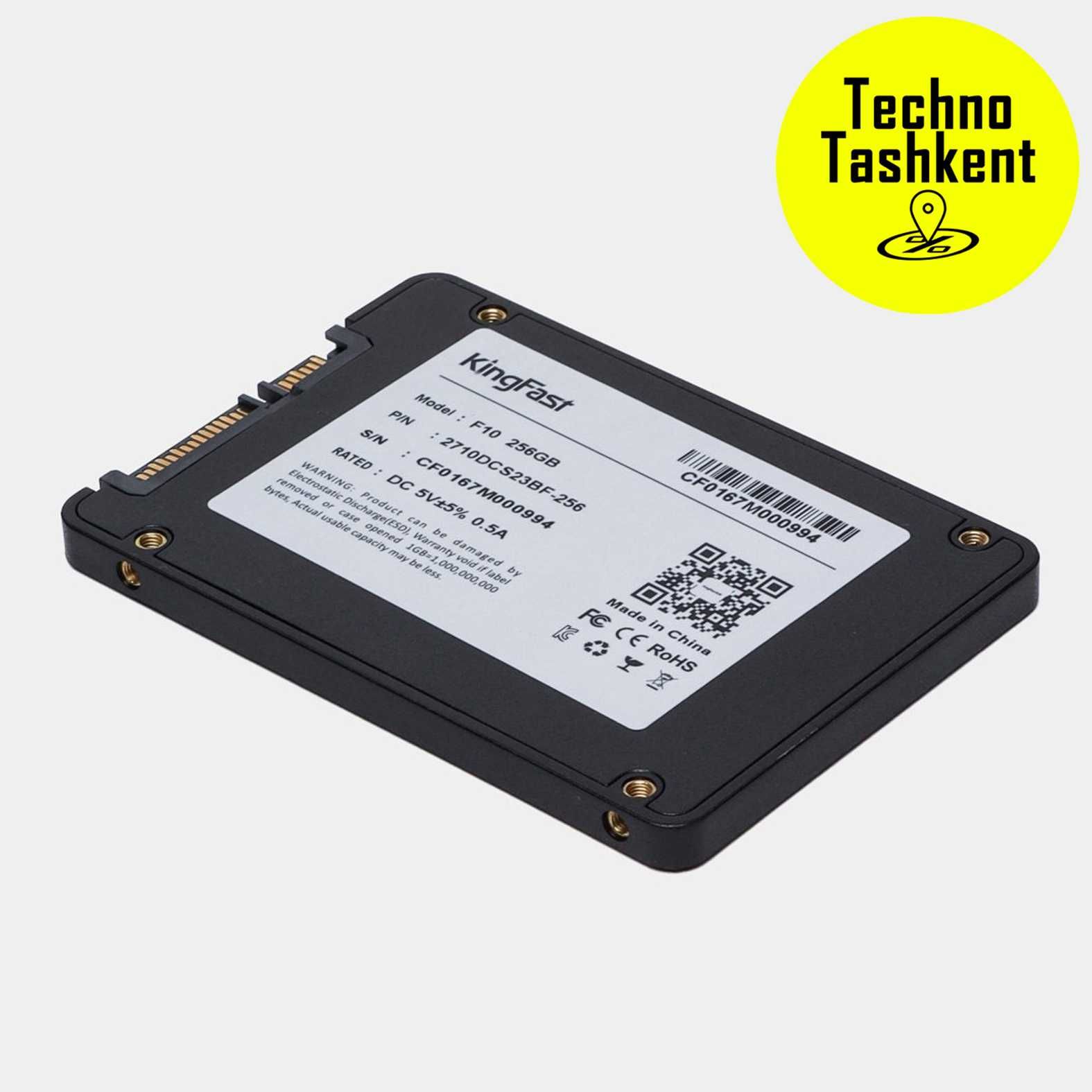 Твердотельный накопитель для ноутбуков и ПК SSD SATA 256 GB KingFast