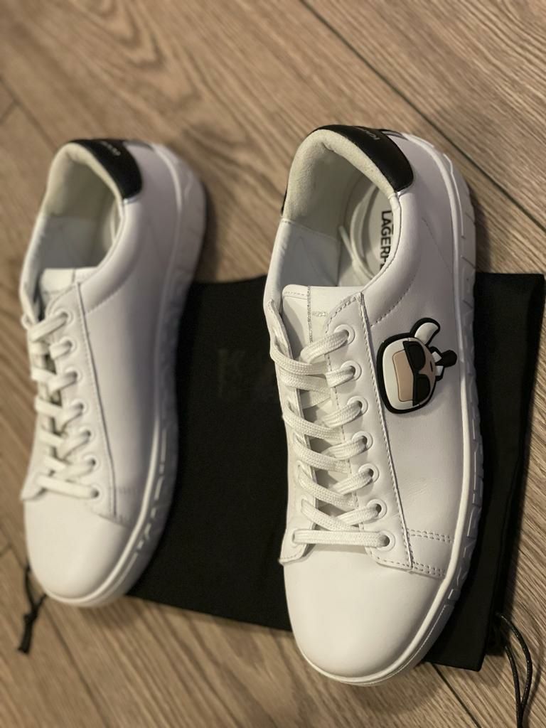 Piele NATURALĂ Adidași/sneakers/tenesi Karl Lagerfeld