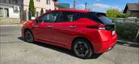 Nissan Leaf full electric fabricație 2023 roșu 14 000 km