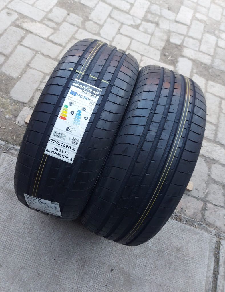 Set 2buc 225/40 R20 94Y XL Goodyear Eagle F1 Asymmetric³ *BMW RSC RFT