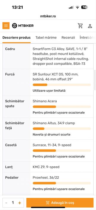 Cannondale Trail 7 29, verde marime L