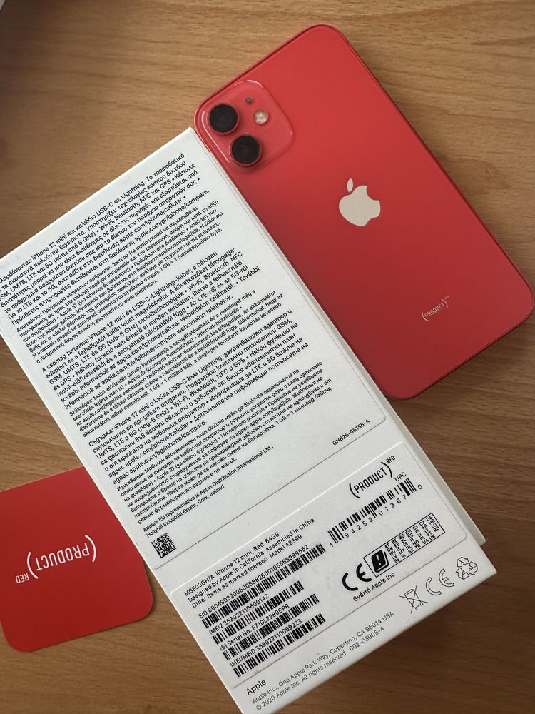 IPhone 12 mini red64GB