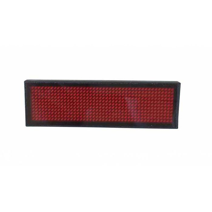 Vand Ecuson Badge cu Mesaj Digital LED Rosu