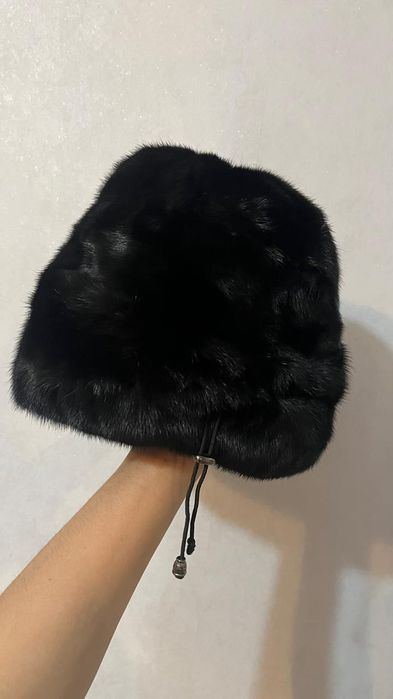 Шапка норковая женская