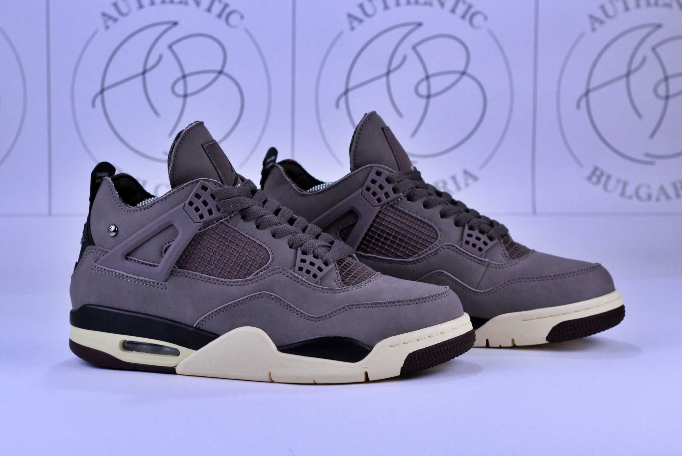 Nike Air Jordan Retro 4 Black Cat Ama Manierre Black Canvas Black Oreo