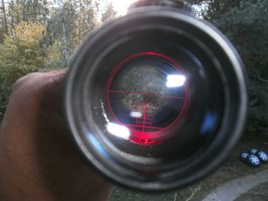 Оптика Tasco 3-9x40E с подсветка за пушка,карабина