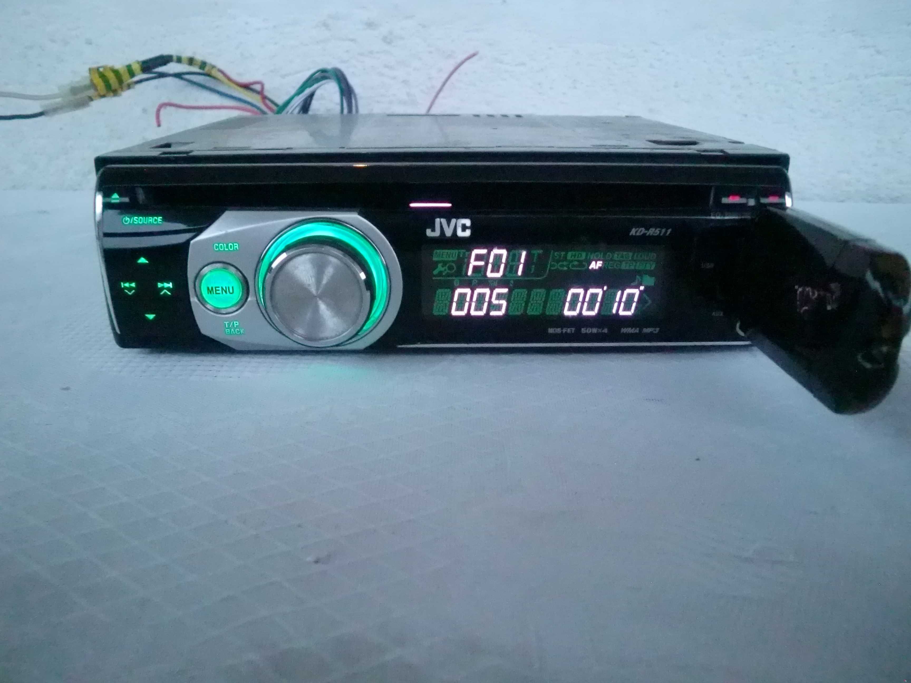 Авто USB ,CD,AUX player JVC KD-R511- Хамелеон