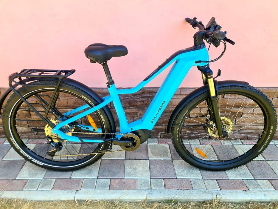 Bicicleta electrica Flyer Goroc/deore/Panasonic GX 95Nm/750Wh/fit