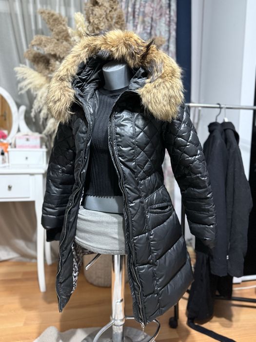 Яке с гъши пух и естествен косъм