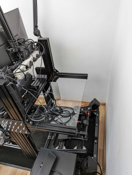 simracing simulator cadru gaming fanatec