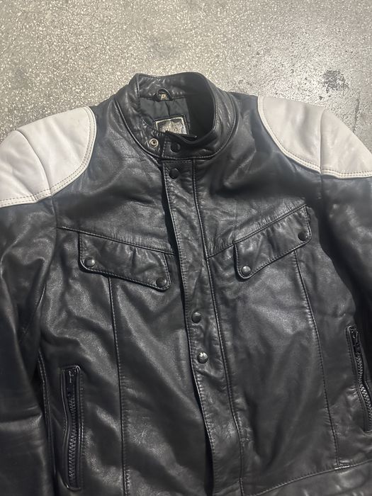 Jacheta moto din piele L