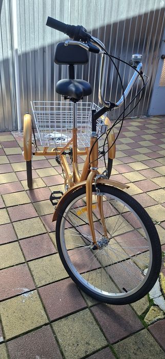 Tricicletă  roți 24"/ 6 viteze