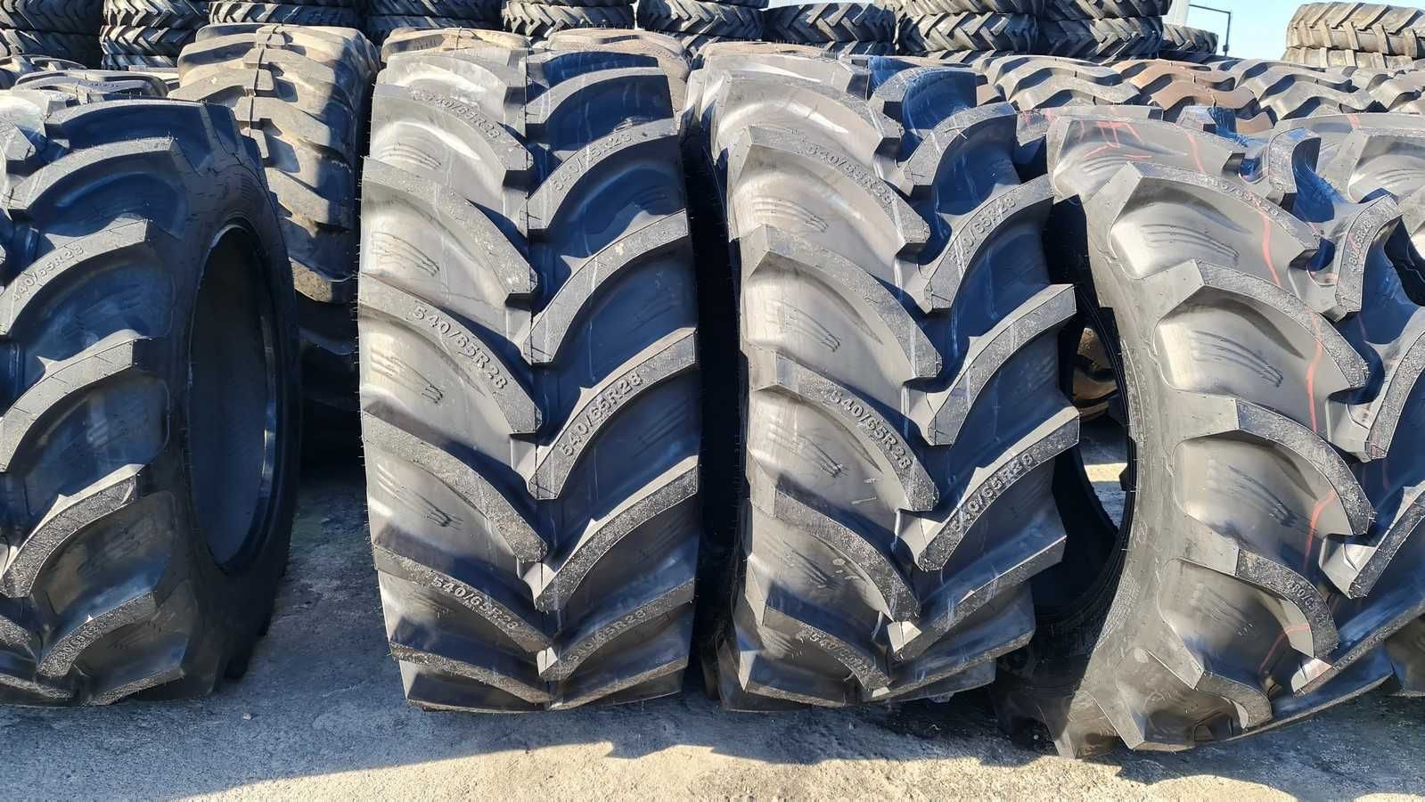 Cauciucuri noi 540/65R28 OZKA anvelope radiale rezistente tractor fata