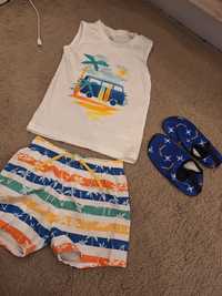 Плувни шорти и потник + обувки за плаж и басейн