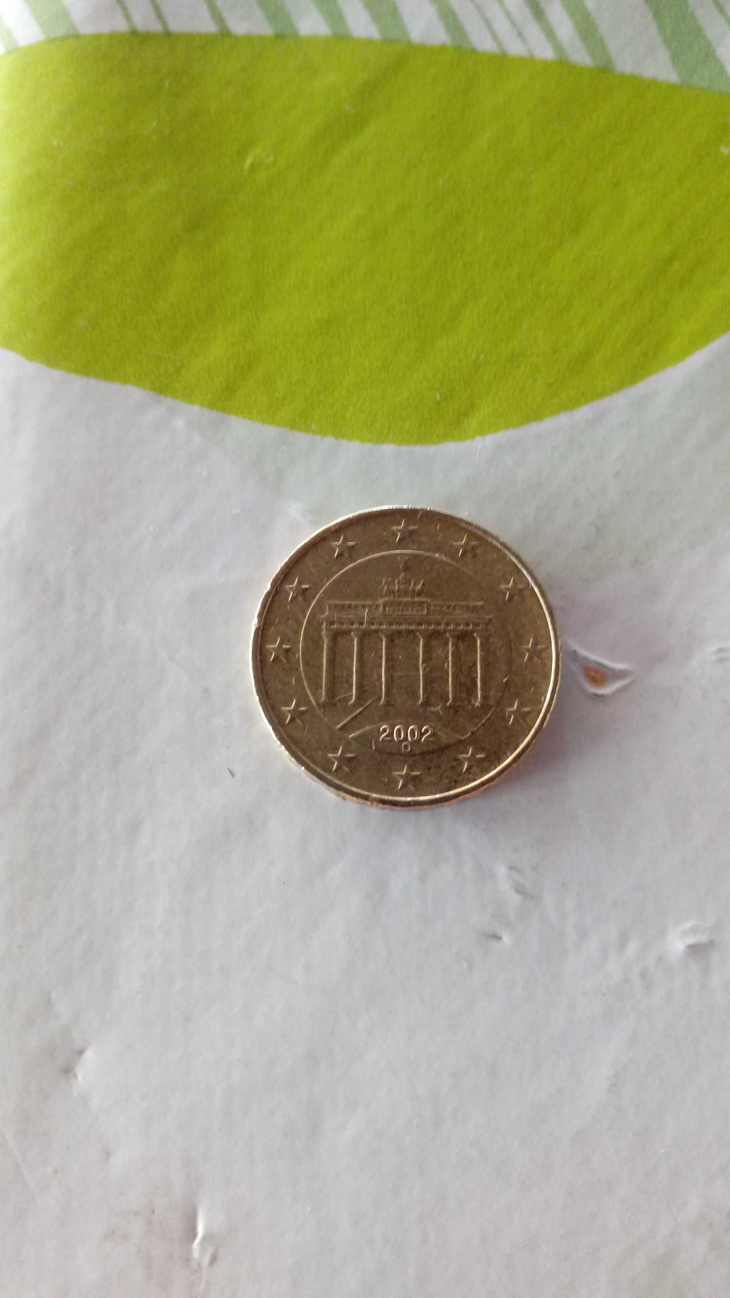 Moneda 10 euro Cent 2002