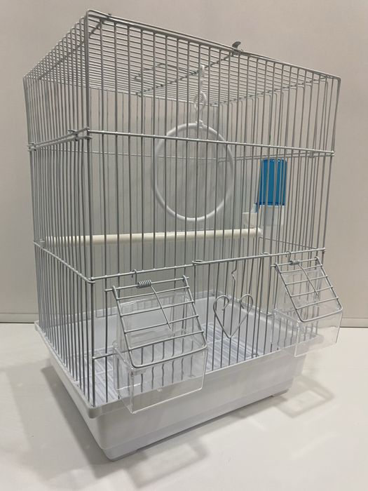 Клетка для попугая новая с аксессуарами