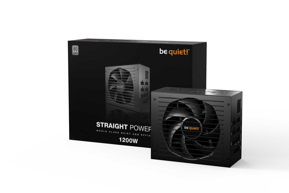 Новый блок питания Be Quiet Straight Power 12 1200W. 80 Plus Platinum.