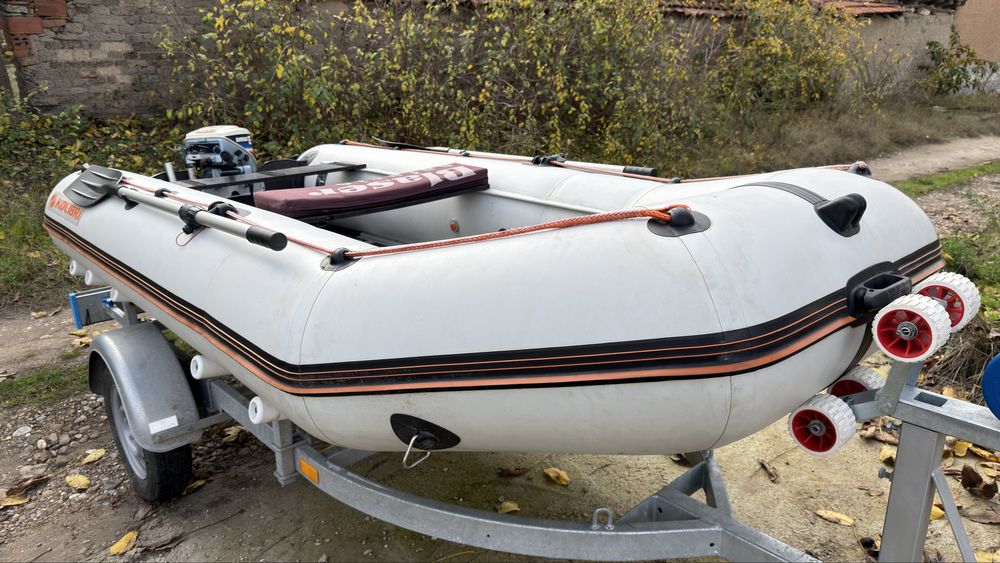 Лодка Kolibri и колесар