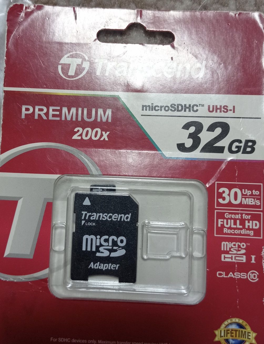 Карта памяти Transcend