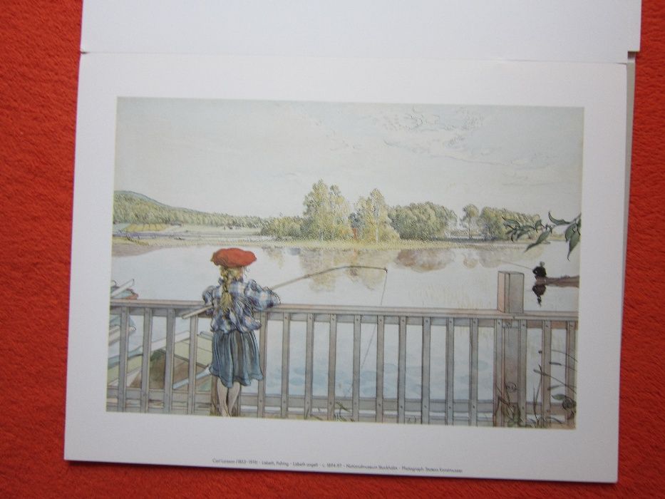 cadou rar arta 6 postere pt inramat Carl Larsson cu licenta,Germany